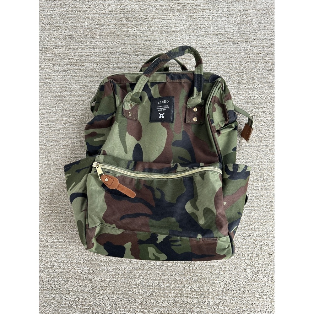 anello Camouflage Backpack - Green Camo
